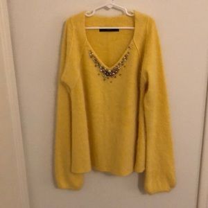Yellow sweater